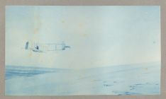 Orville Wright glider flights - Cyanotype #2